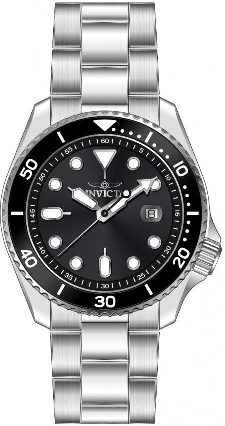 Invicta Pro Diver Quartz Black Dial Analog Watch For Gents - 47160