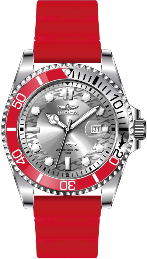 Invicta Pro Diver Quartz Silver Dial Analog Watch for Men - 47167