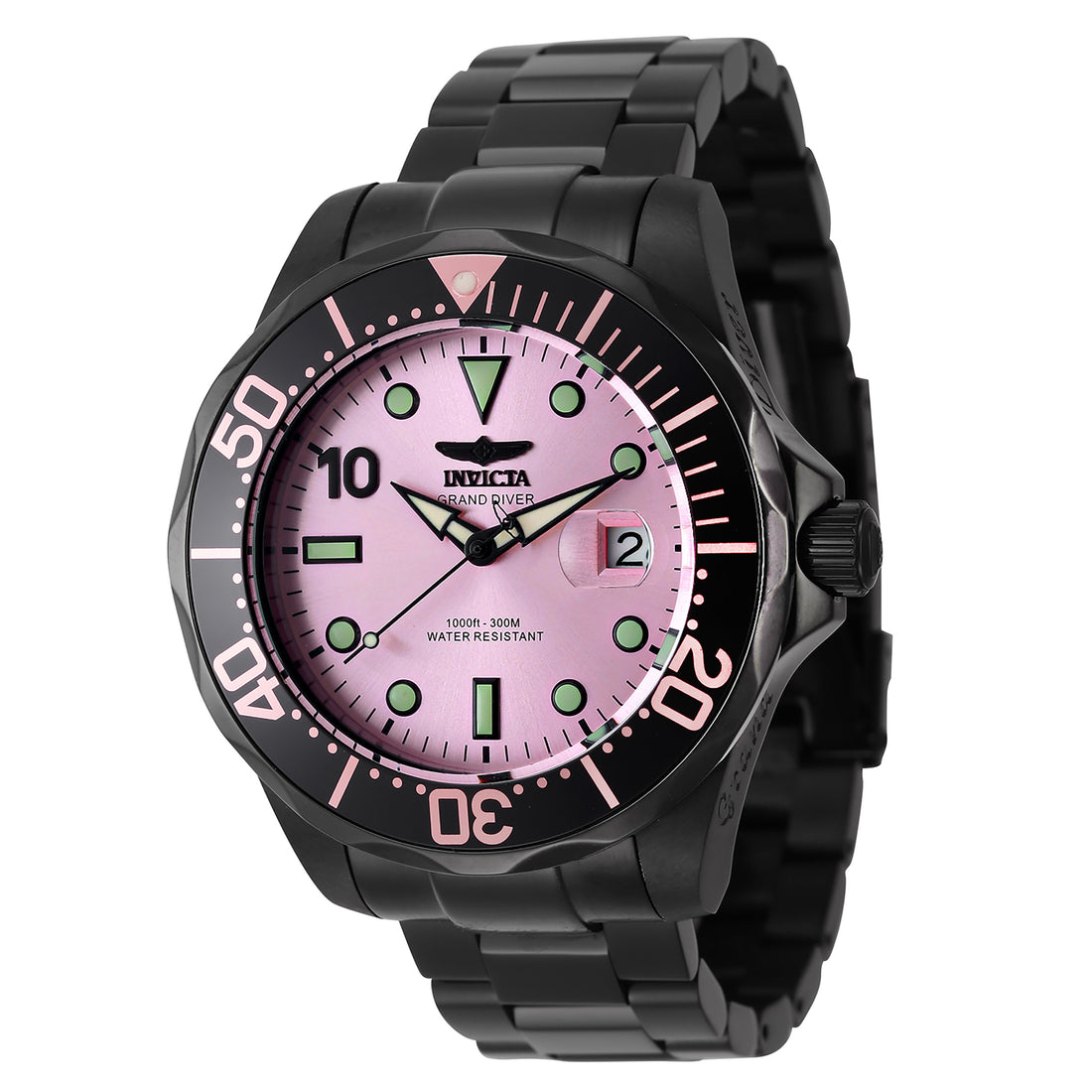 Invicta Pro Diver Automatic Pink Dial Analog Watch For - Gents 47187