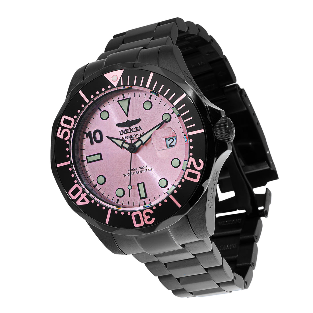 Invicta Pro Diver Automatic Pink Dial Analog Watch For - Gents 47187
