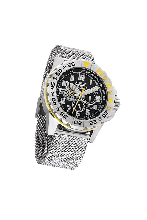 Invicta Racing Analog Black Dial Mens Watch - 47214