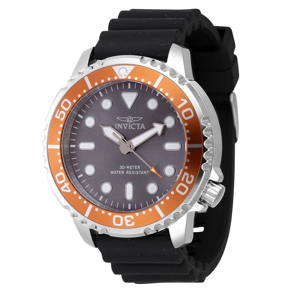 Invicta Pro Diver Grey Dial Mens Quartz Watch - 47224