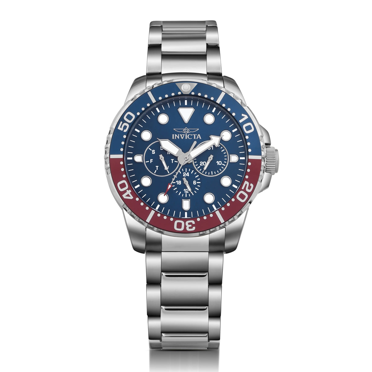 Invicta Pro Diver Quartz Blue Dial Gents Watch -   47227