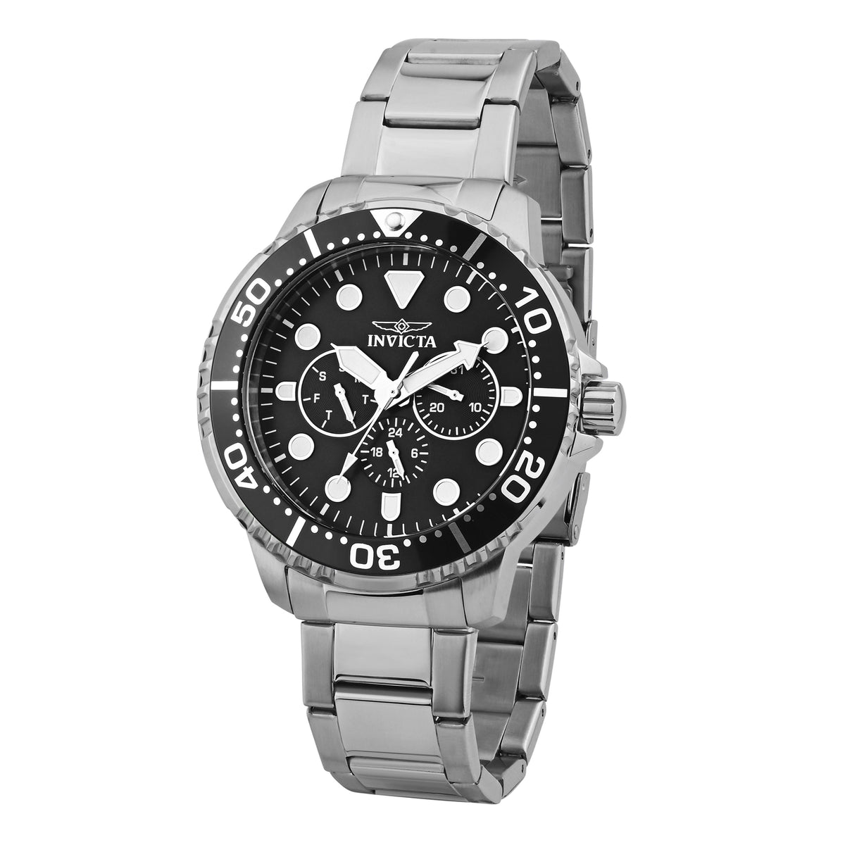 Invicta Pro Diver Quartz Black Dial Gents Watch -   47230