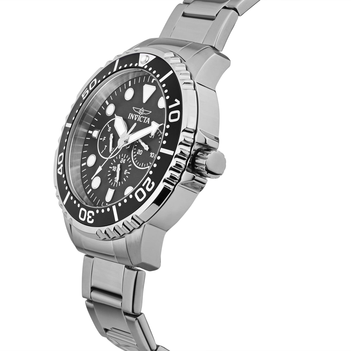 Invicta Pro Diver Quartz Black Dial Gents Watch -   47230