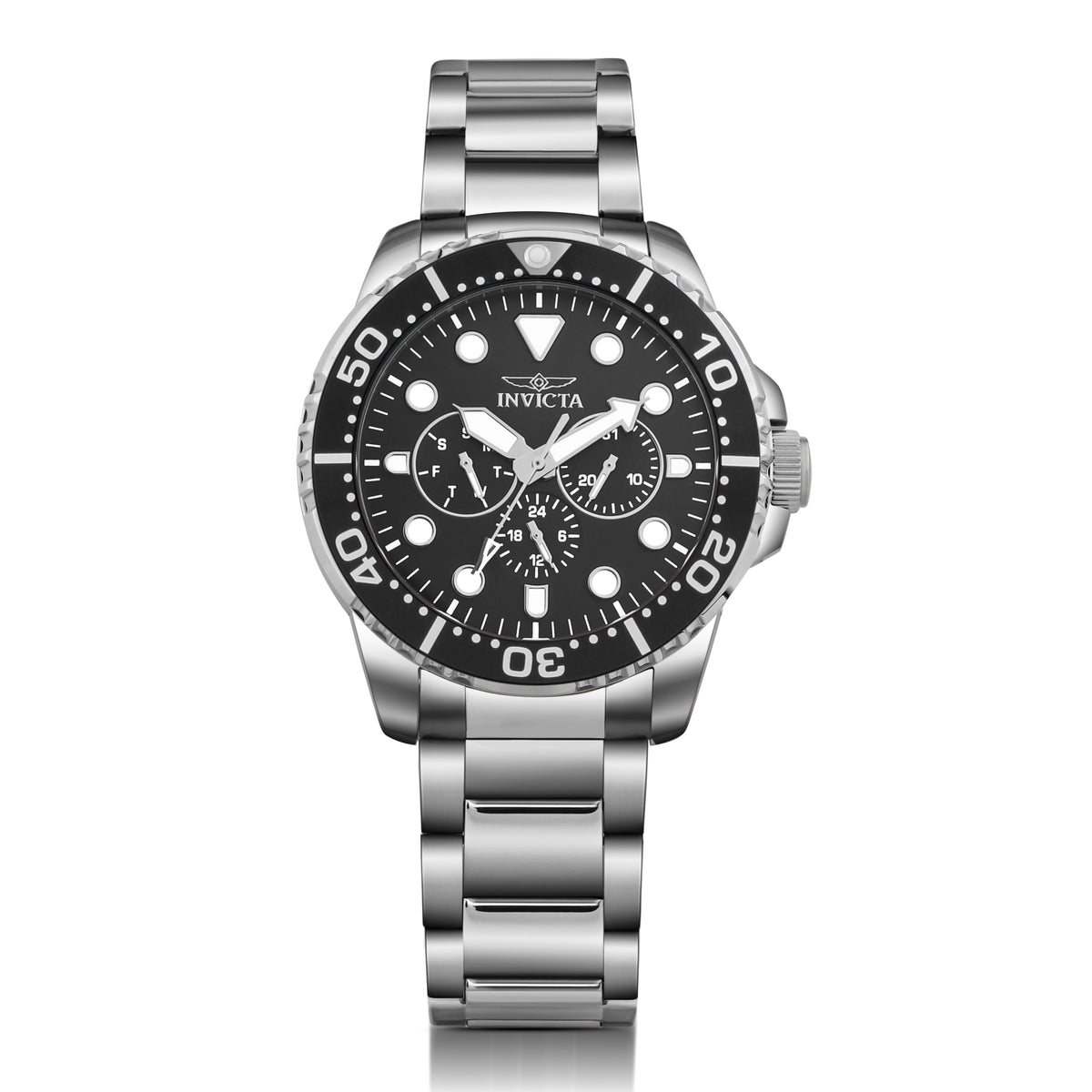 Invicta Pro Diver Quartz Black Dial Gents Watch -   47230