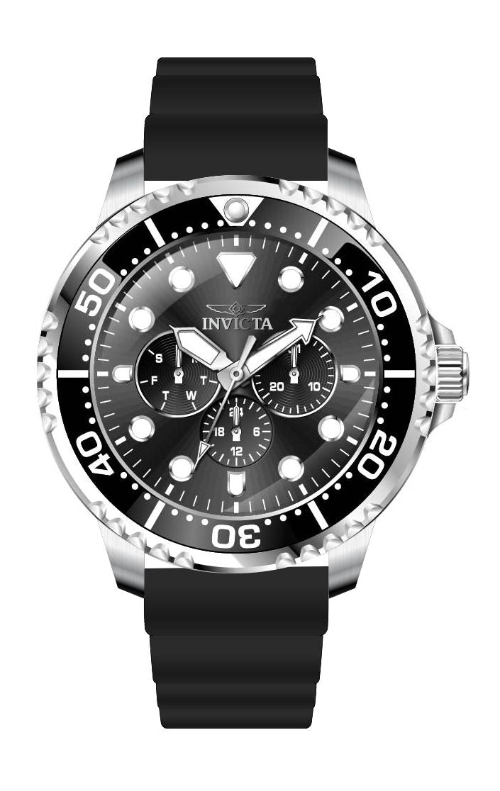 Invicta Pro Diver Black Dial Mens Quartz Watch - 47234