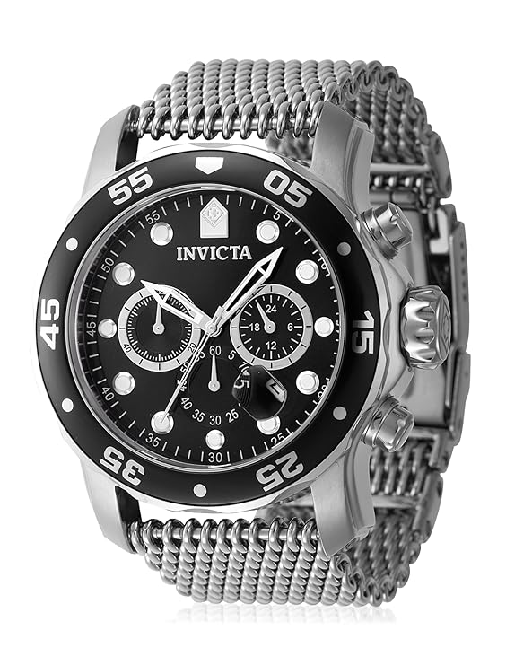 Invicta Pro Diver Analog Black Dial Mens Watch - 47236