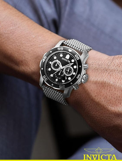 Invicta Pro Diver Analog Black Dial Mens Watch - 47236
