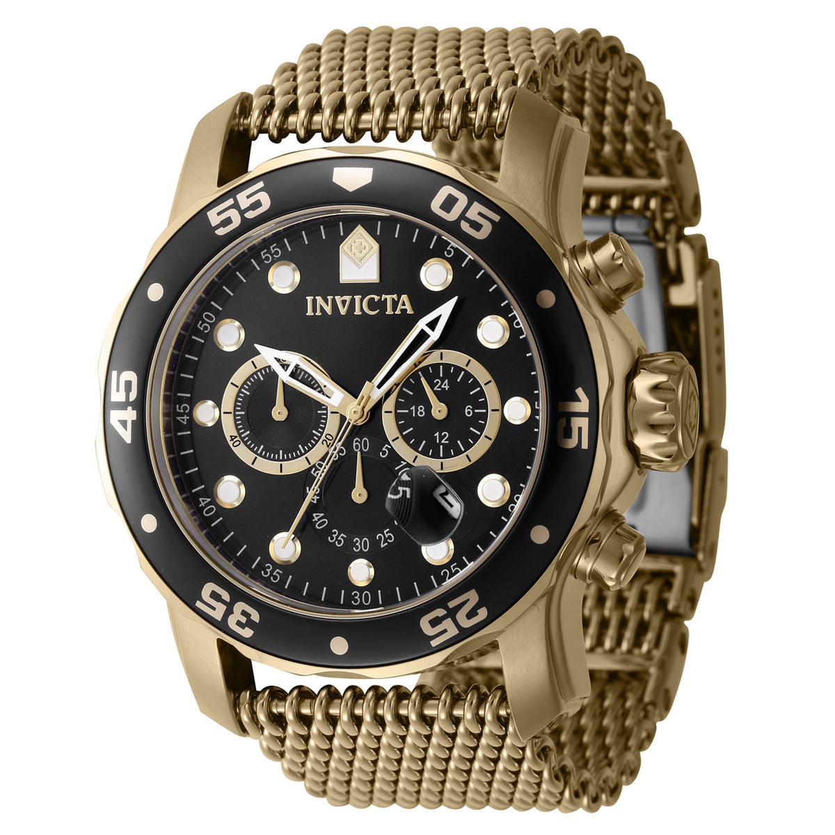 Invicta Pro Diver Black Dial Mens Quartz Watch - 47238