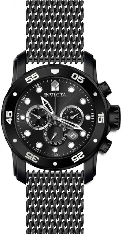 Invicta Pro Diver Analog Black Dial Mens Watch - 47242