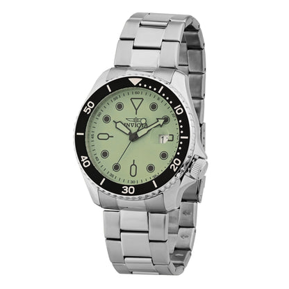 Invicta Pro Diver Quartz Luminous Green Dial Gents Watch -   47305