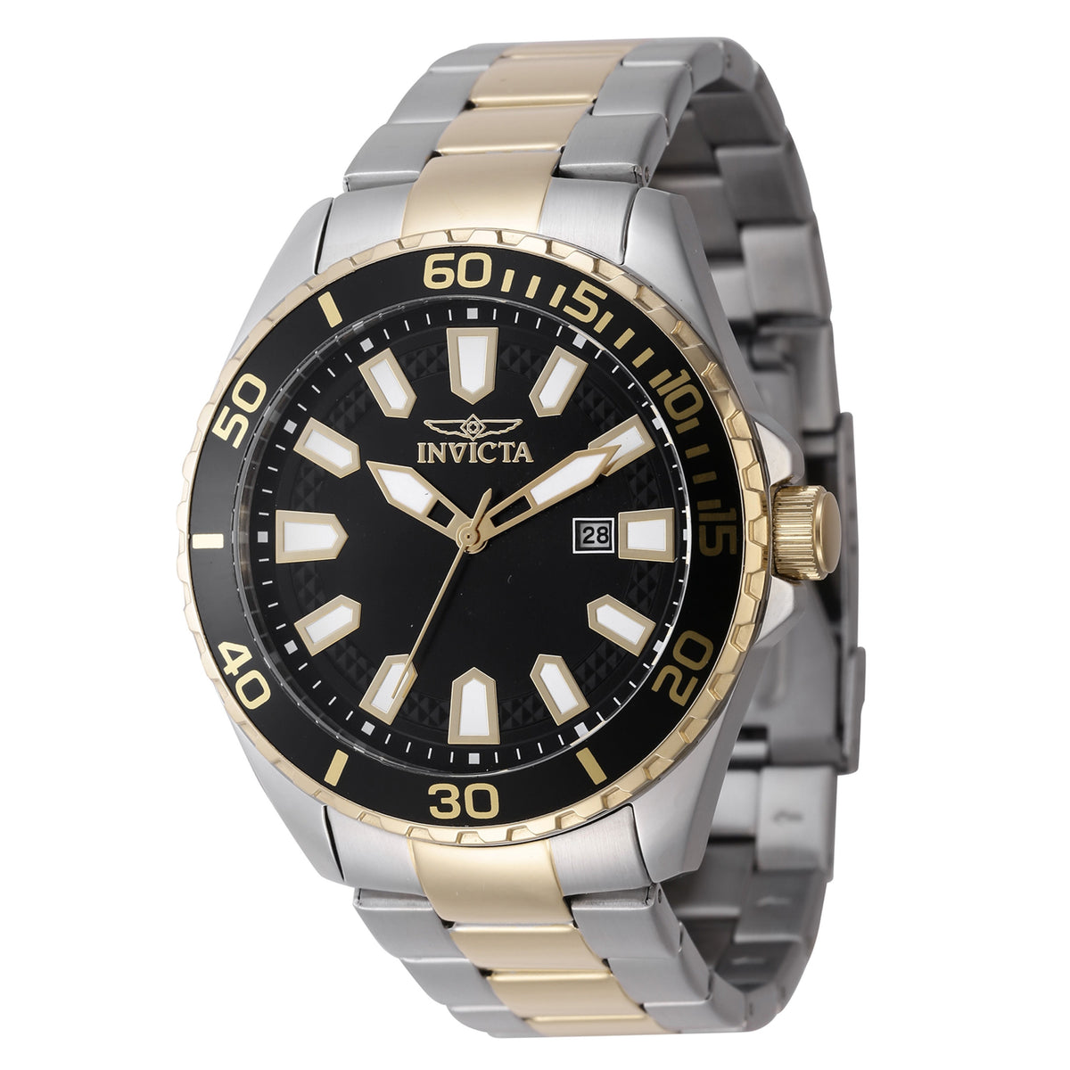 Invicta Pro Diver Black Dial Mens Quartz Watch - 47342