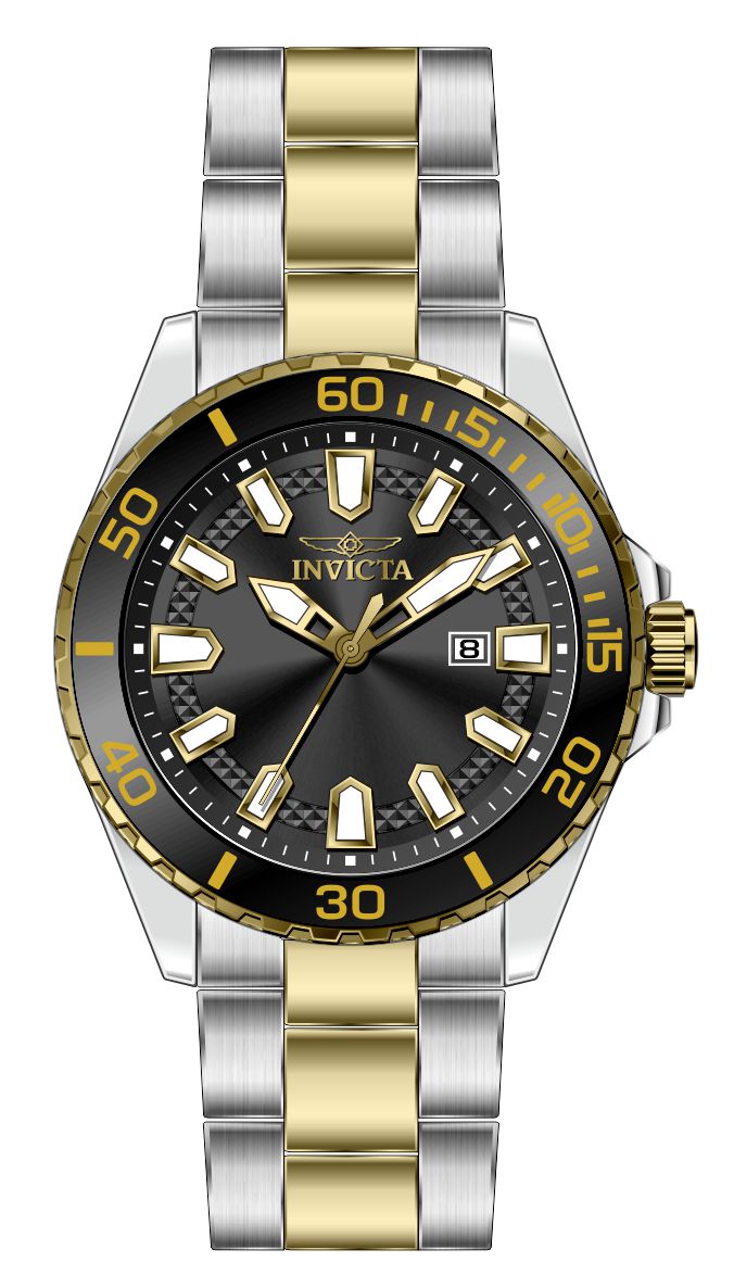 Invicta Pro Diver Black Dial Mens Quartz Watch - 47342