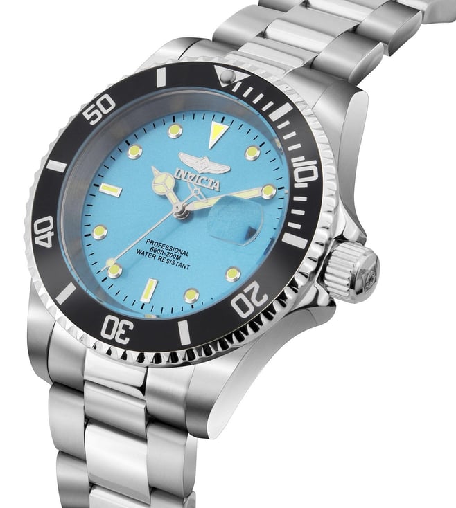 Invicta Pro Diver Blue Dial Mens Quartz Watch - 47356