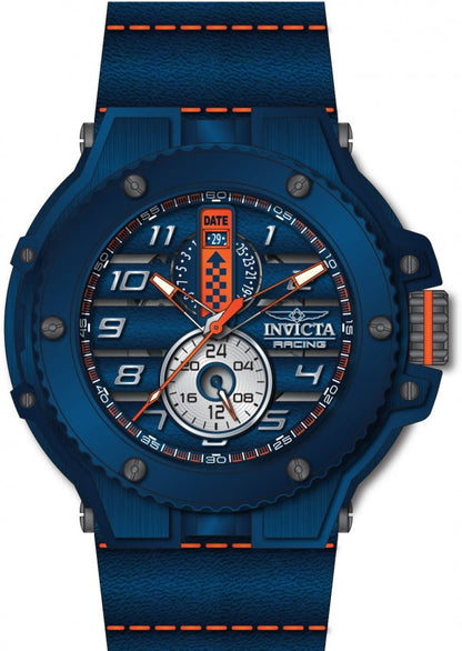 Invicta Racing Analog Blue Dial Mens Watch - 47382
