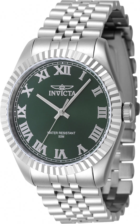 Invicta Specialty Quartz Black Dial Analog Watch For Gents - 47398