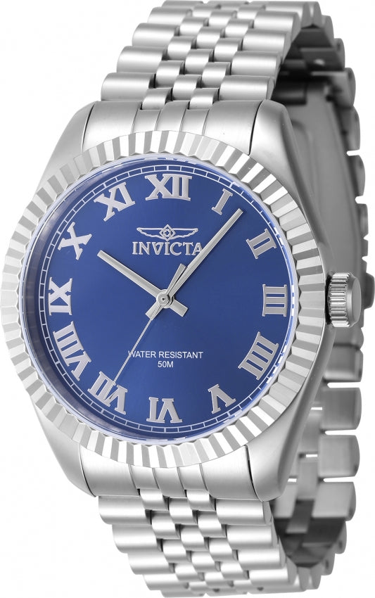 Invicta Specialty Quartz Blue Dial Analog Watch For Gents - 47399