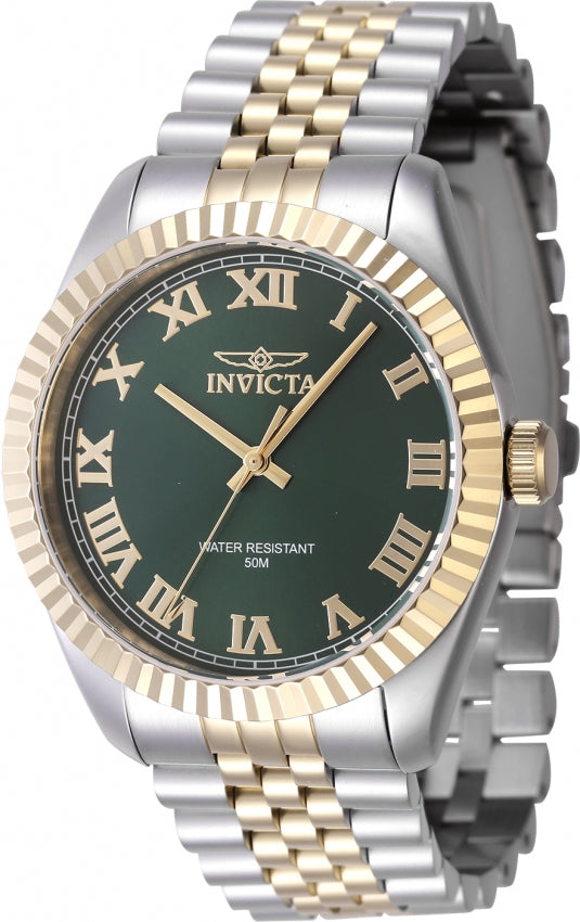 Invicta Specialty Quartz Black Dial Analog Watch For Gents - 47403