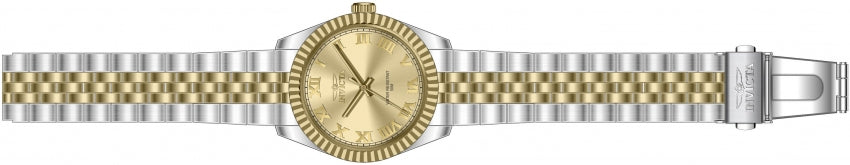 Invicta Specialty Quartz Gold Dial Analog Watch For Gents - 47404