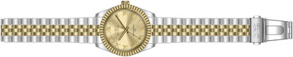 Invicta Specialty Quartz Gold Dial Analog Watch For Gents - 47404