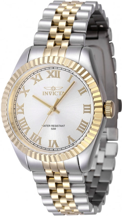 Invicta Specialty Quartz Caliber PC21 Movement Silver Dial Analog Watch For - Ladies 47414