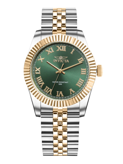 Invicta Specialty Quartz Caliber PC21 Movement Green Dial Analog Watch For - Ladies 47415