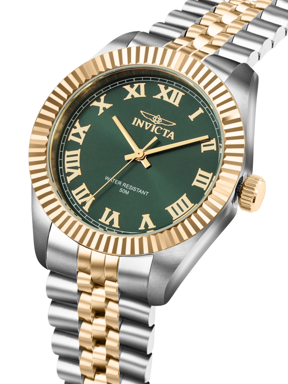 Invicta Specialty Quartz Caliber PC21 Movement Green Dial Analog Watch For - Ladies 47415