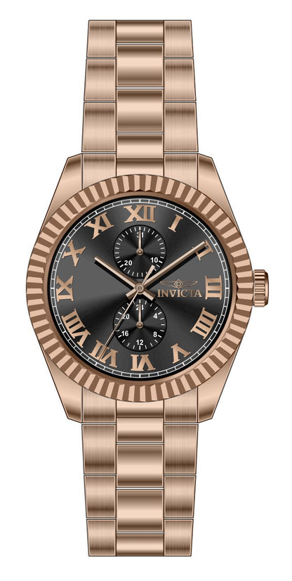 Invicta Specialty Quartz Black Dial Analog Watch For Gents - 47432