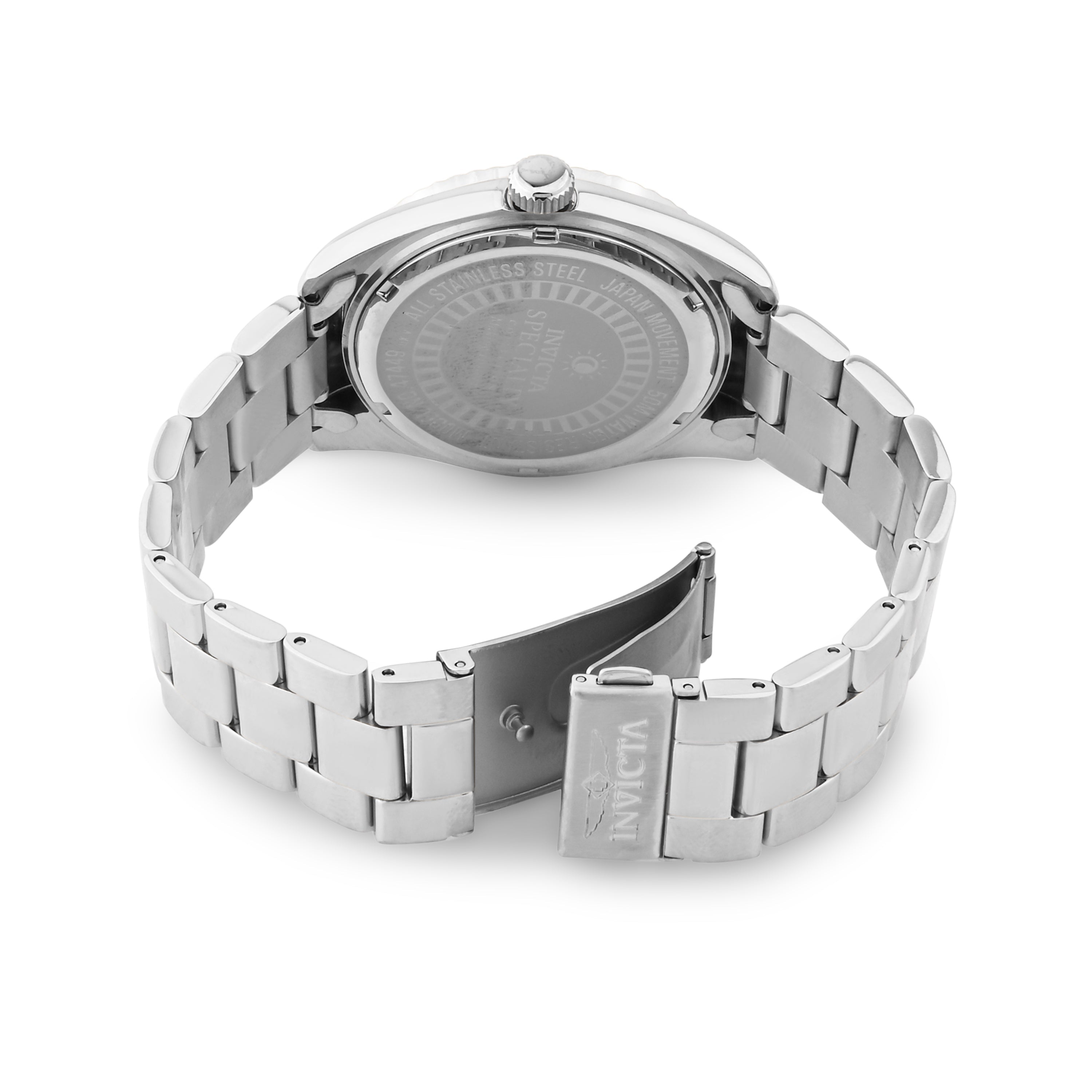 Invicta Specialty Quartz Silver Dial Analog Watch For - Gents 47449