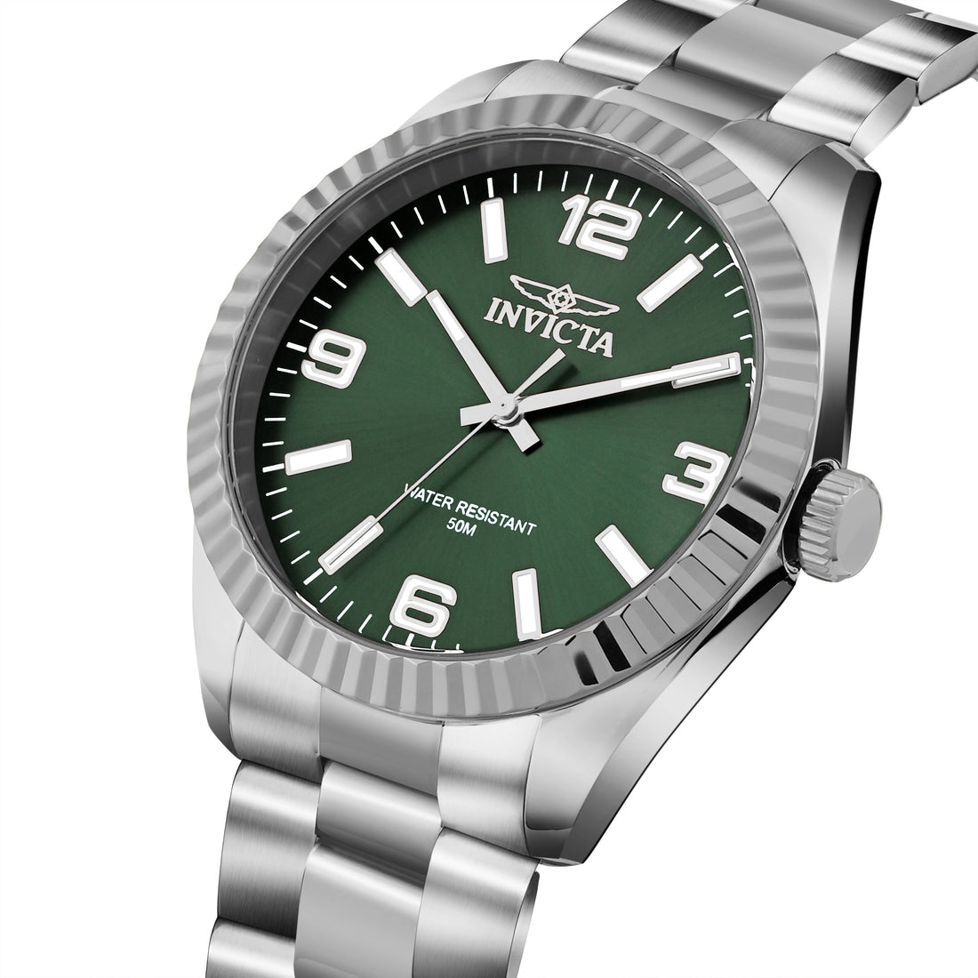 Invicta Specialty Quartz Green Dial Analog Watch For - Gents 47450