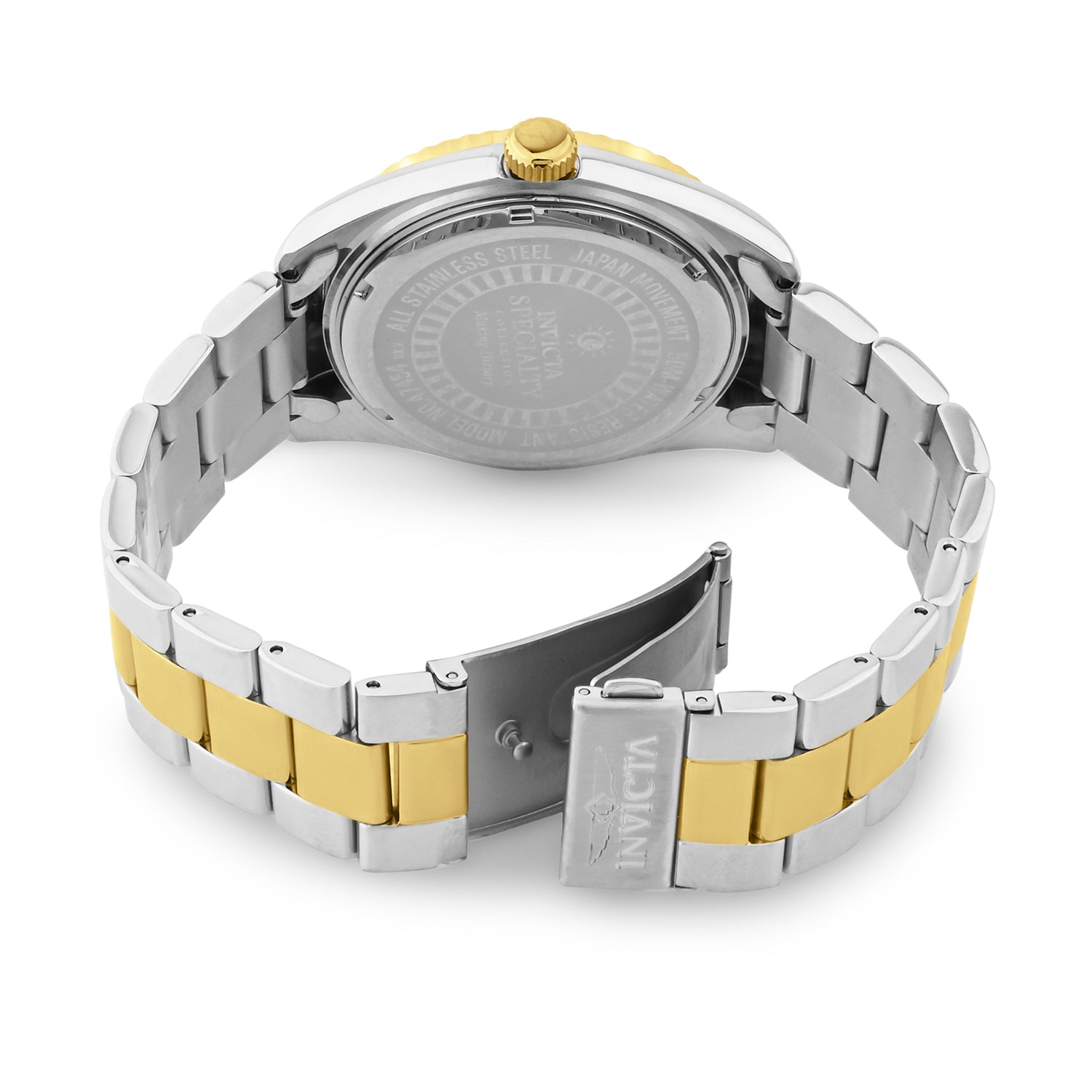 Invicta Specialty Quartz Silver Dial Analog Watch For - Gents 47454