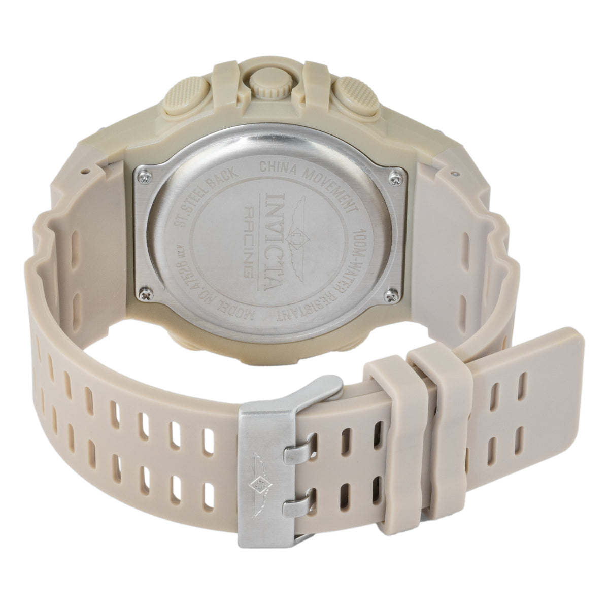 Invicta Racing Black Dial Mens Quartz Watch - 47526