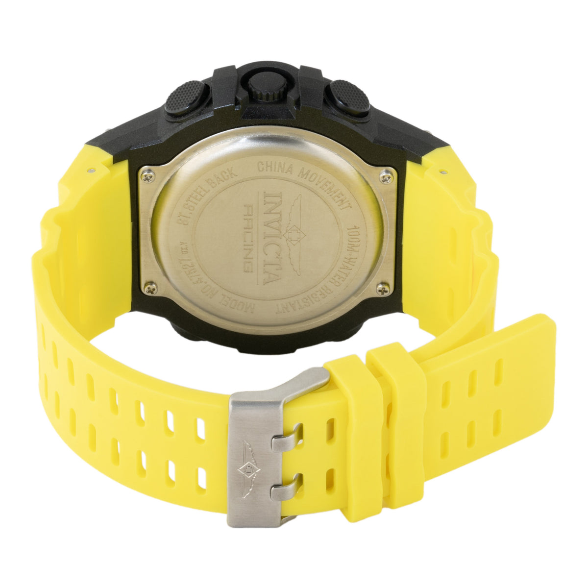 Invicta Racing Black Dial Mens Quartz Watch - 47527