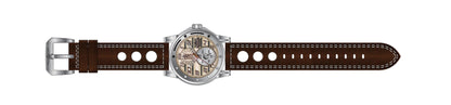 Invicta Leather Racing Quartz Multi Dial, Band Color Brown Analog Watch - For Men 47538