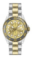 Invicta Stainless Steel Analogue Gold Dial, Band Color Multicolor Men's Watch-47579