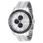 Invicta Stainless Steel Aviator Quartz Silver Dial Analog Watch - For Men 47593