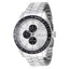 Invicta Stainless Steel Aviator Quartz Silver Dial Analog Watch - For Men 47593