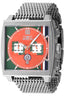 Invicta Men's Stainless Steel Racing Analog Orange Dial , Band_ Silver Watch - 47608