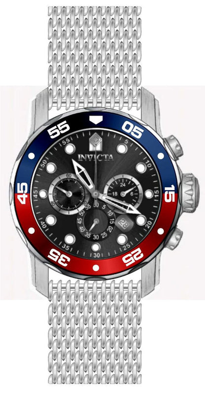 Invicta Pro Diver Black Dial Mens Quartz Watch - 47630