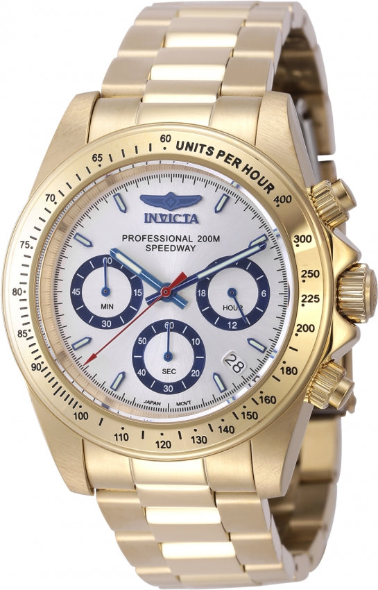 Invicta Ocean Voyage Quartz Caliber VD53B-14 Movement Silver Dial Analog Watch For - Gents 47652