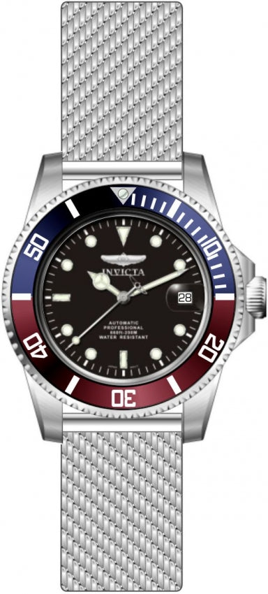 Invicta Pro Diver Quartz Black Dial Analog Watch for Men - 47721