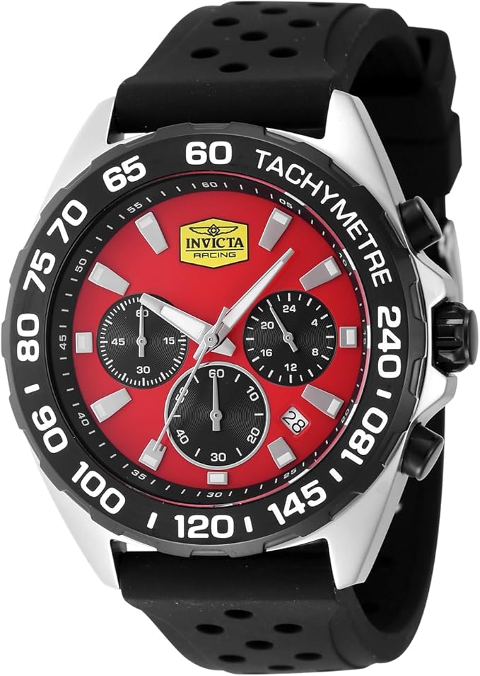Invicta Invicta Racing Quartz Red Dial Analog Watch For Gents - 47772
