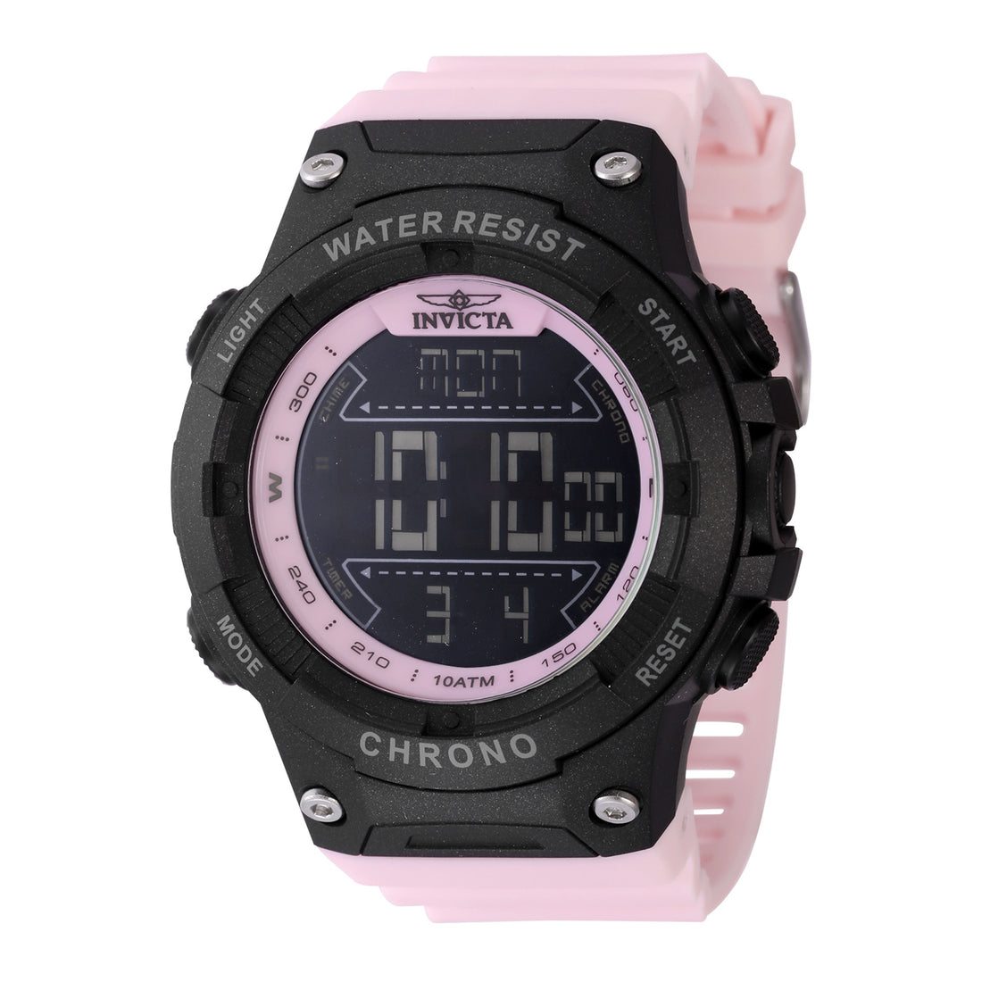 Invicta Racing Digital Quartz Black Dial Men&