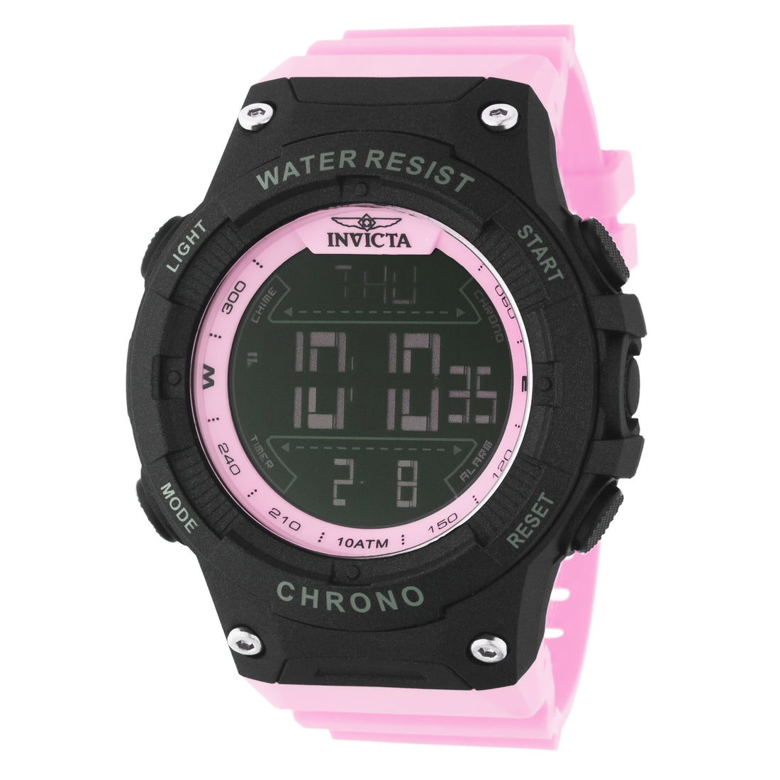Invicta Racing Digital Quartz Black Dial Men&