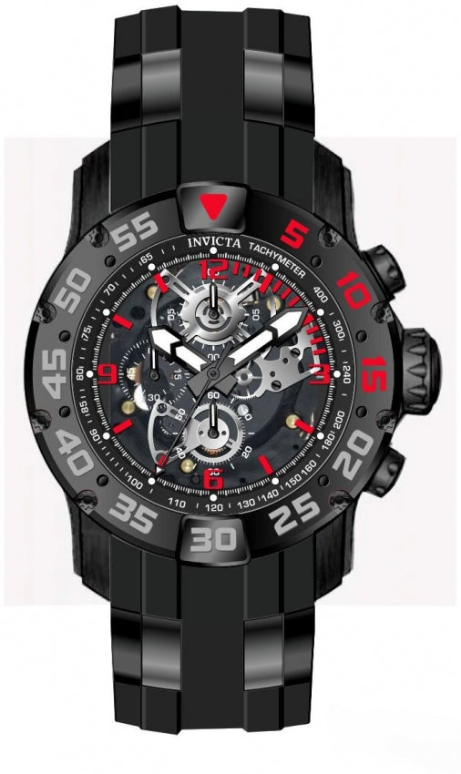 Invicta Invicta Racing Quartz Black Dial Analog Watch For - Gents 48063