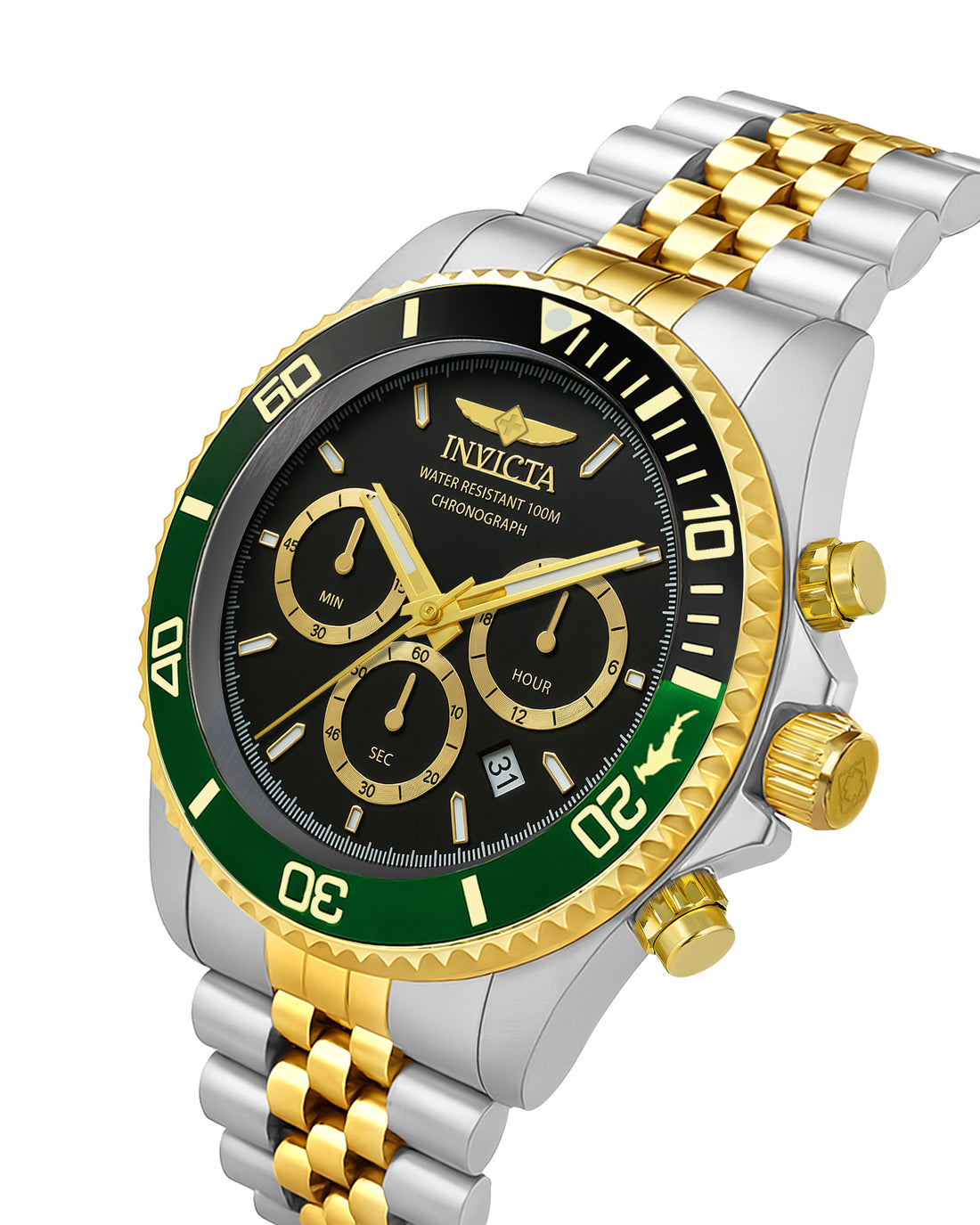 Invicta Pro Diver Quartz Black Dial Watch For Gents - 48116