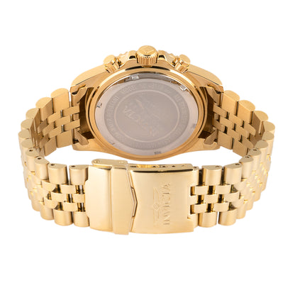 Invicta Pro Diver Quartz Gold Dial Watch For Gents - 48118