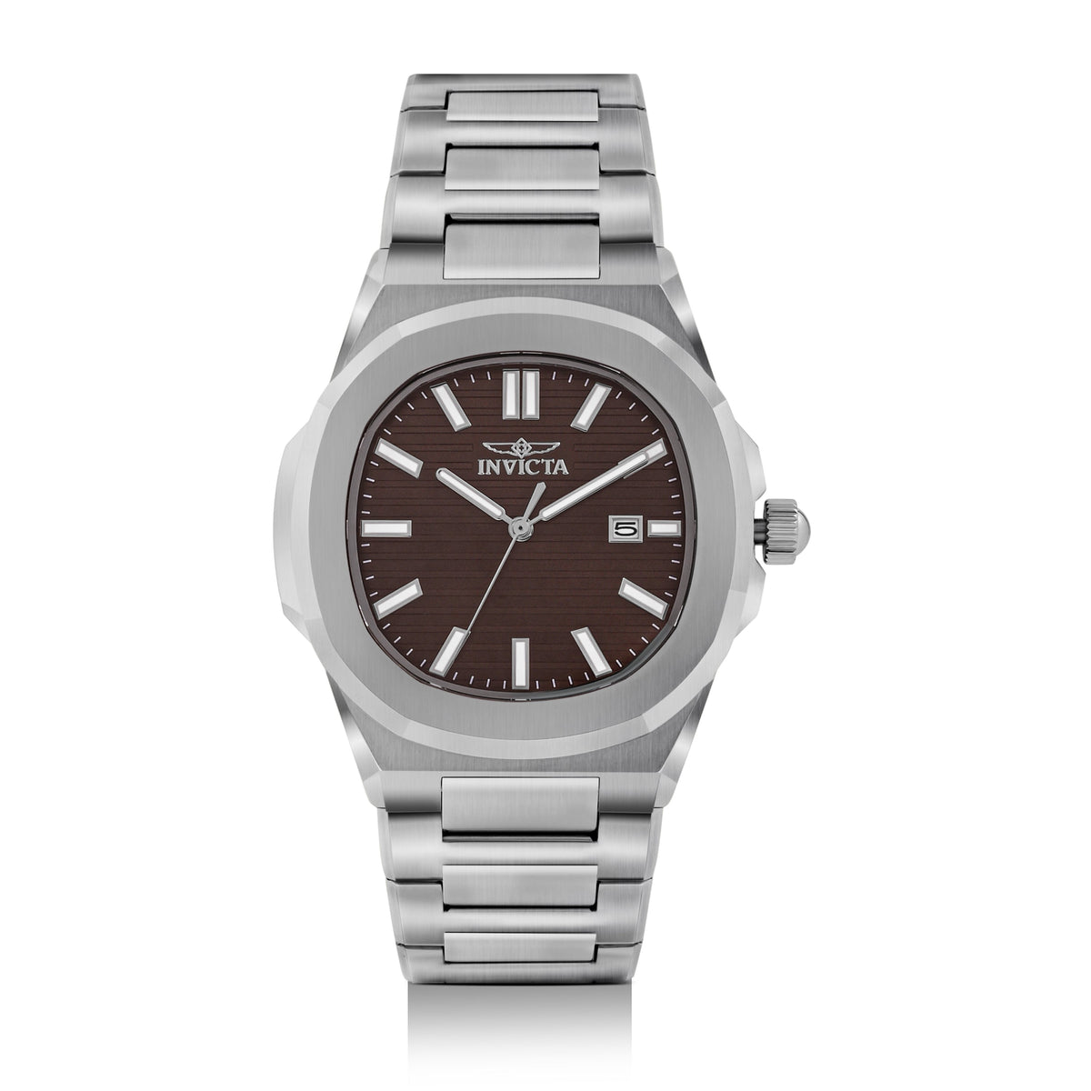 Invicta Speedway Quartz Brown Dial Analog Watch For Gents - 48321