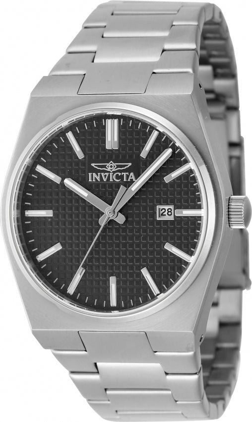 Invicta Speedway Zager Exclusive Quartz Caliber PC32 Movement Black Dial Analog Watch For - Gents 48389